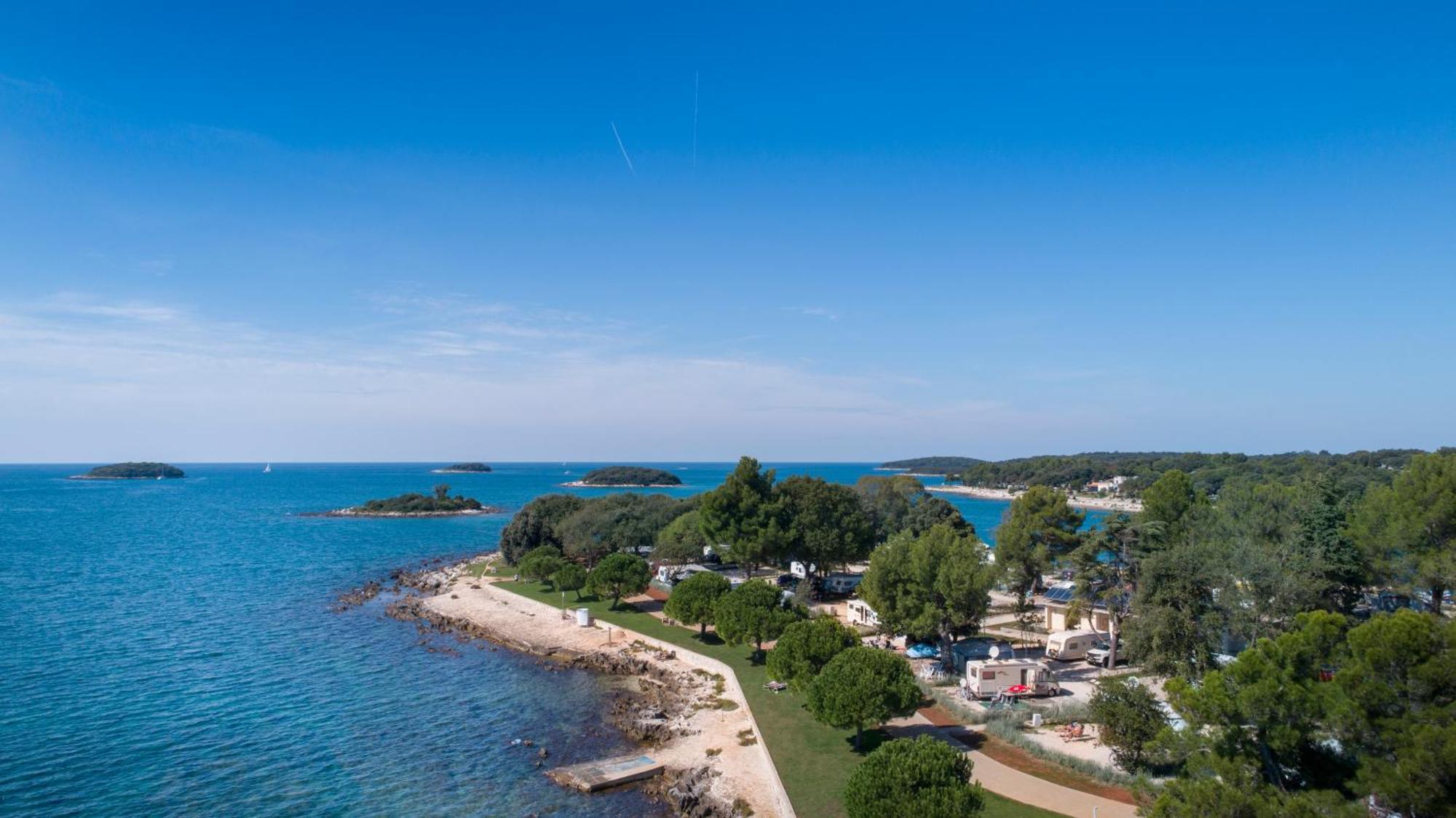 Maistra Camping Valkanela Pitches Funtana Buitenkant foto